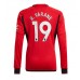 Manchester United Raphael Varane #19 Domácí Dres 2023-24 Dlouhým Rukávem